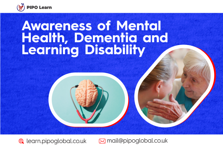 Awareness of Mental health, dementia and learning disability
